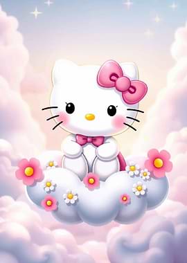 Hello Kitty on a Cloud