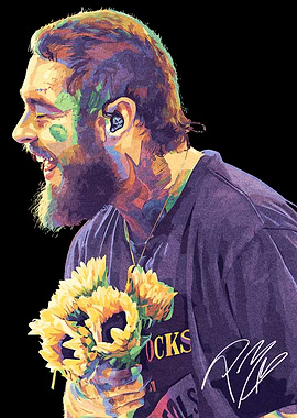 Post Malone Portrait