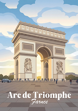 Arc de Triomphe Paris France