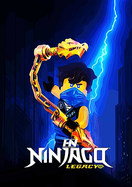 Ninjago Legacy Poster with Jay