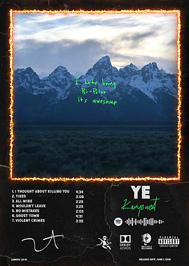 Kanye West YE Album Cover