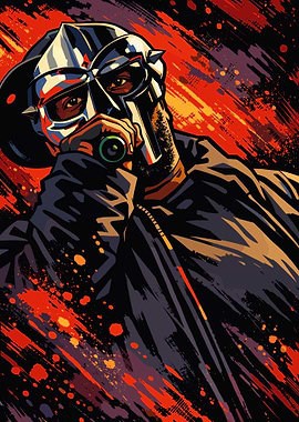 MF DOOM Illustration