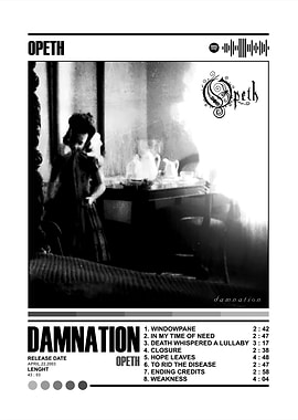 Opeth - Damnation Album Cover Art