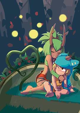 Wakfu: Yugo and Amalia Hugging
