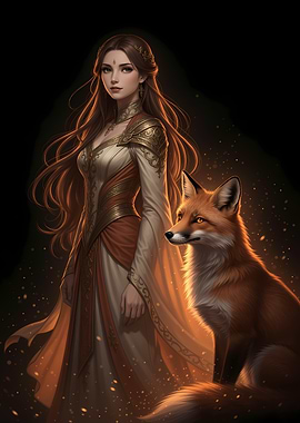 Ember Fox and Golden Muse