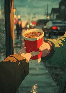 Coffee on a Rainy Day