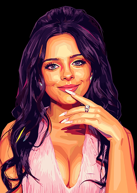 Camila Cabello Portrait Digital Art