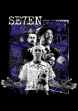 Se7en Movie Poster Art