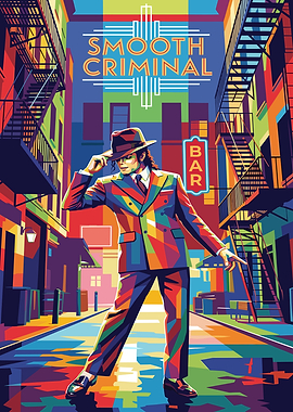 Michael Jackson Smooth Criminal Art
