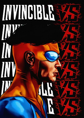 Invincible versus poster art