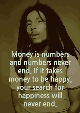 Bob Marley Quote About Money