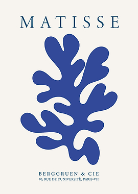 MATISSE | Floral en bleu LTripty