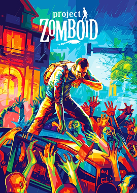 Project Zomboid Game Cover Art