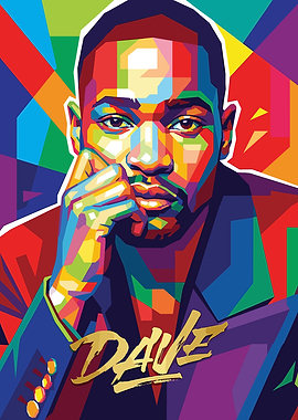 Colorful Portrait of Dave