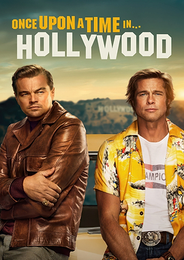 Once Upon a Time in Hollywood Poster