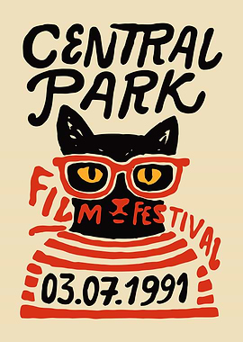 Central Park Film Festival 1991 Poster