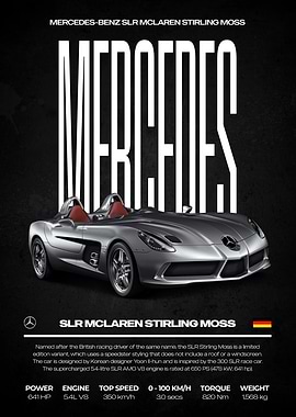 Mercedes-Benz SLR McLaren Stirling Moss