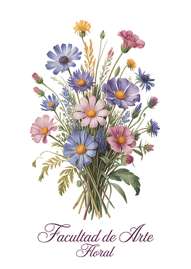 Floral Bouquet Watercolor Illustration