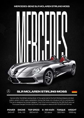 Mercedes-Benz SLR McLaren Stirling Moss