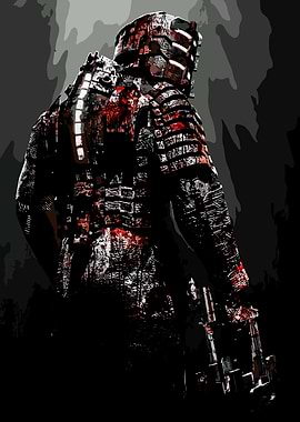 Dead Space Isaac Clarke Illustration