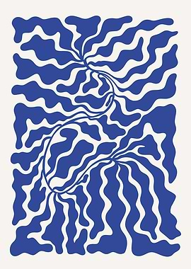 MATISSE | Floral en bleu CTripty