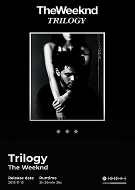 The Weeknd - Trilogy Album Cover