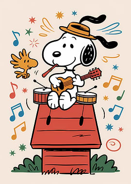 Snoopy's Musical Performance