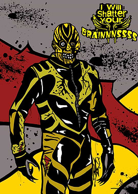 Zombie Villain Graphic Art