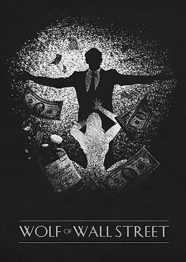 The Wolf of Wall Street Poster Art