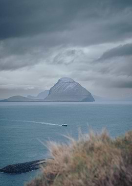 Moody Faeroe Landscape