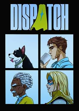 Dispatch Comic Book Cover Art
