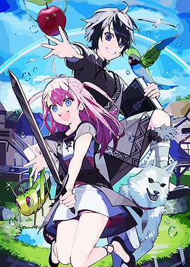 Anime Characters with Fantasy Creatures