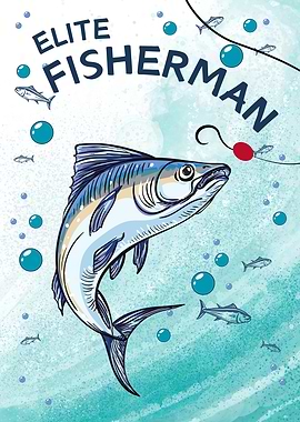 Elite Fisherman Illustration