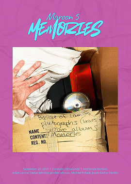 Maroon 5 Memories Album Cover