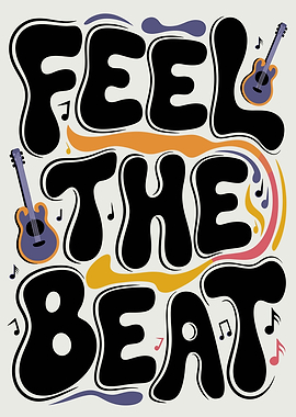 Feel the Beat Music Graphic