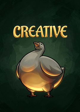 Creative Goose Illustration