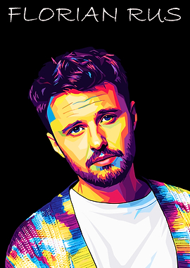 Florian Rus Colorful Portrait