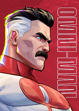 Omni-Man Fanart Portrait