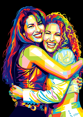 Selena Quintanilla Perez Pop Art Portrait