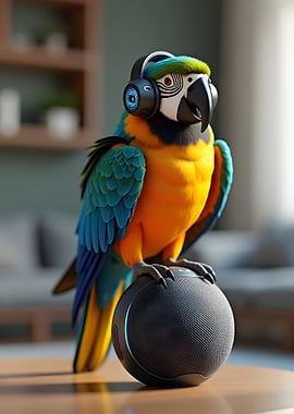 Voice Assistant Parrot
