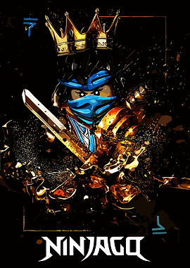 Ninjago King Digital Art