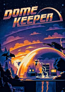 Dome Keeper Game Poster