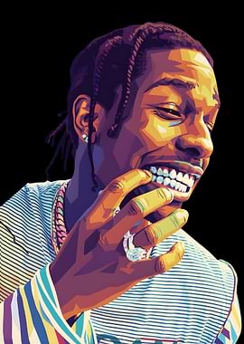 A$AP Rocky Portrait