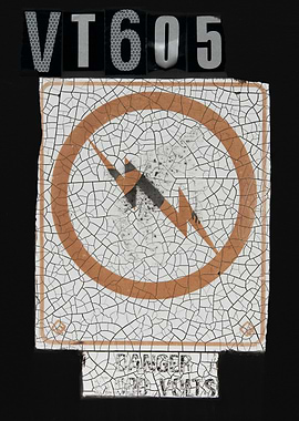 Vintage Danger High Voltage Sign