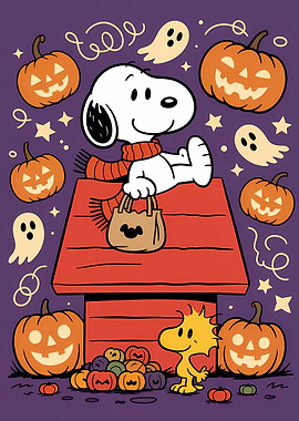 Snoopy and Woodstock Halloween