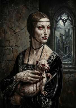 Lady with an Ermine: Silent Haunting