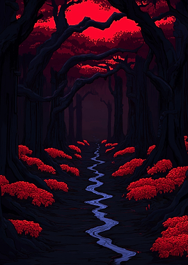 Red Forest Path