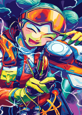 Lifeline Apex Legends Pop Art