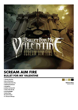 Bullet For My Valentine Scream aim fir Album