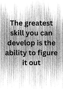 Inspirational Quote: Figure It Out